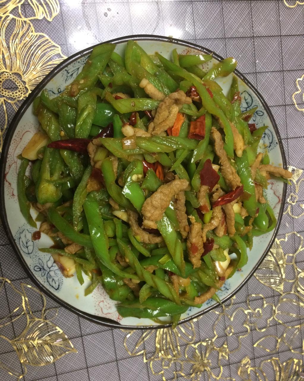 青椒肉丝