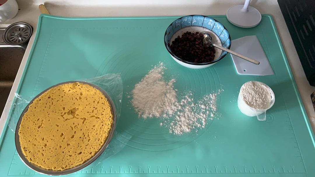 美味南瓜红豆卷，好看又好吃