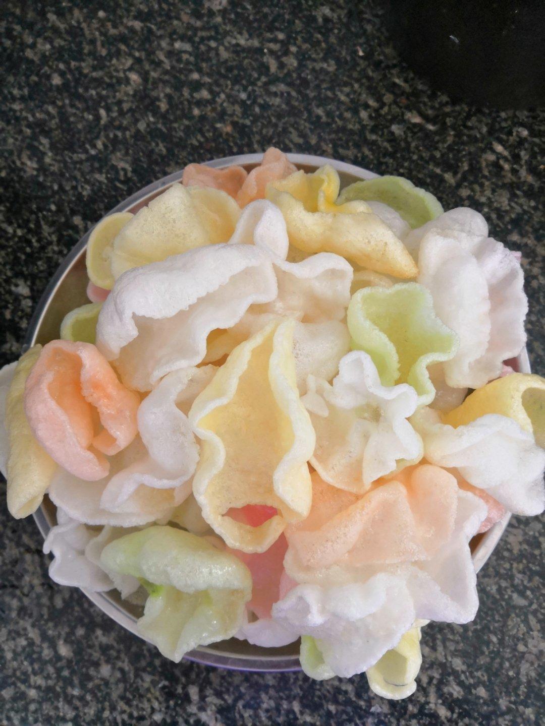 炸虾片，技巧篇（看视频）