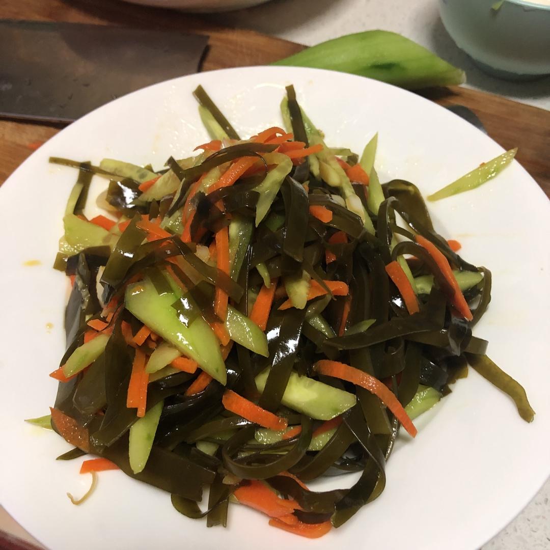 凉拌海带丝（附洗干海带超干净方法）