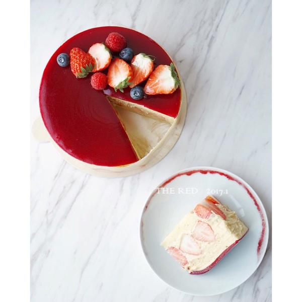 法式草莓蛋糕fraisier【厨studio 】课后作业帖