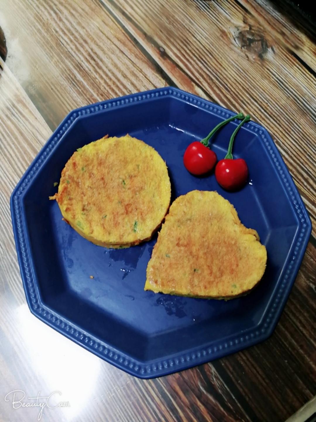 胡萝卜鸡蛋饼