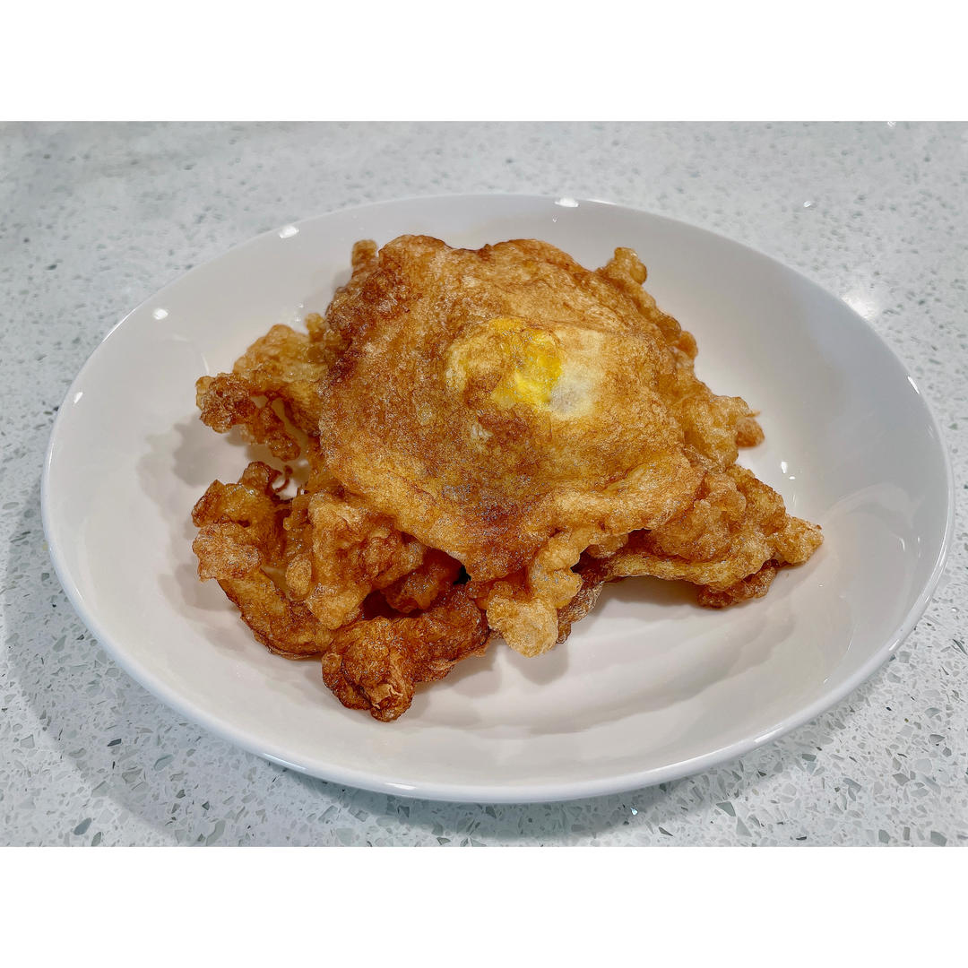 螺蛳粉好伴侣——超级吸汁的炸蛋