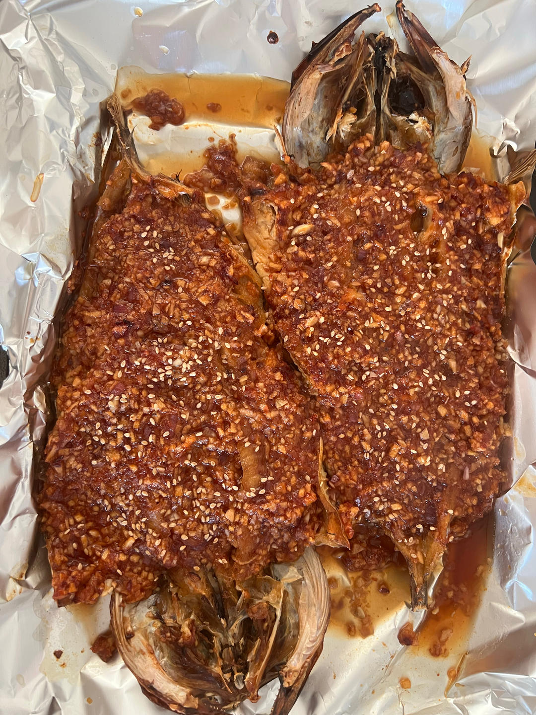 烤明太鱼干儿（烤箱版）