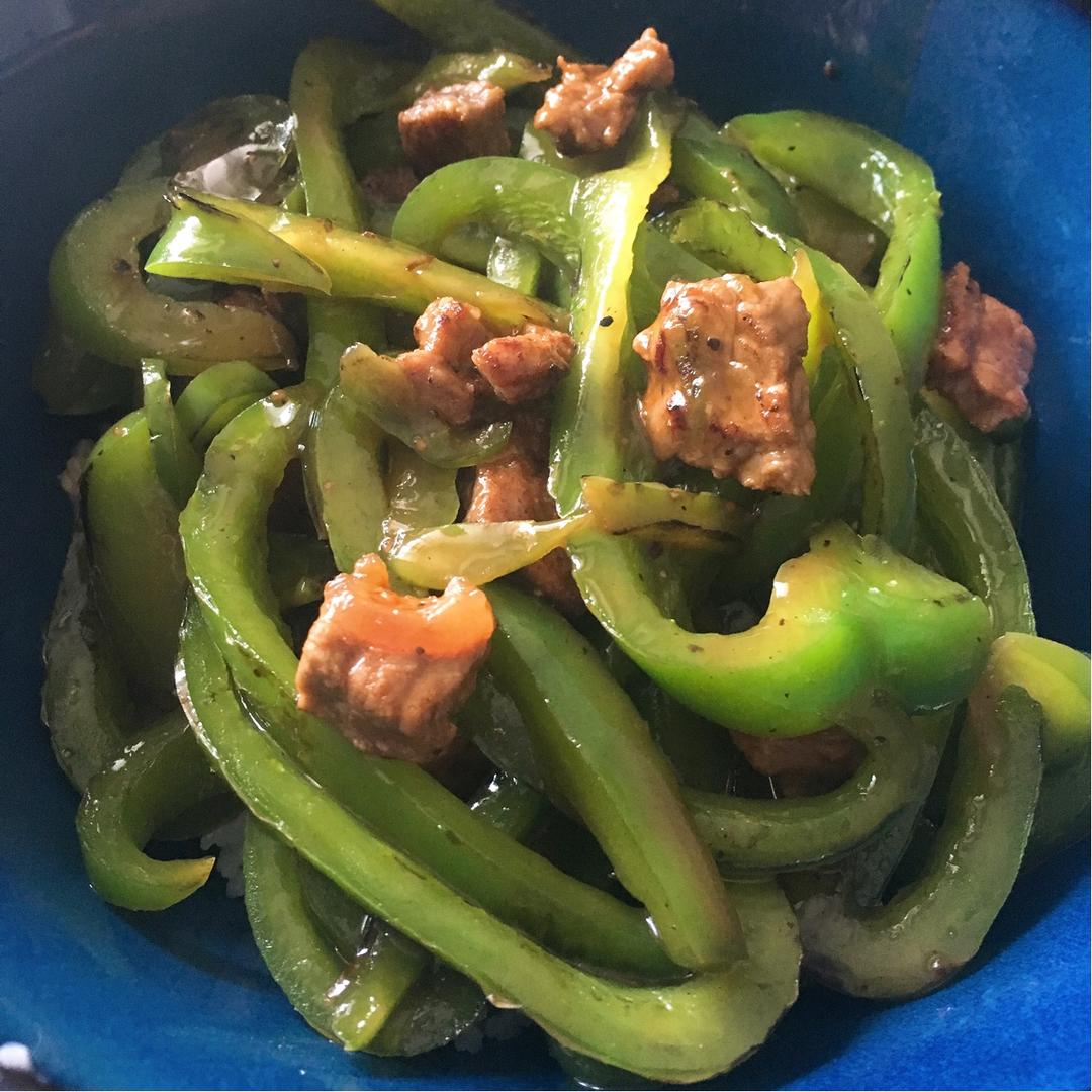 青椒牛肉