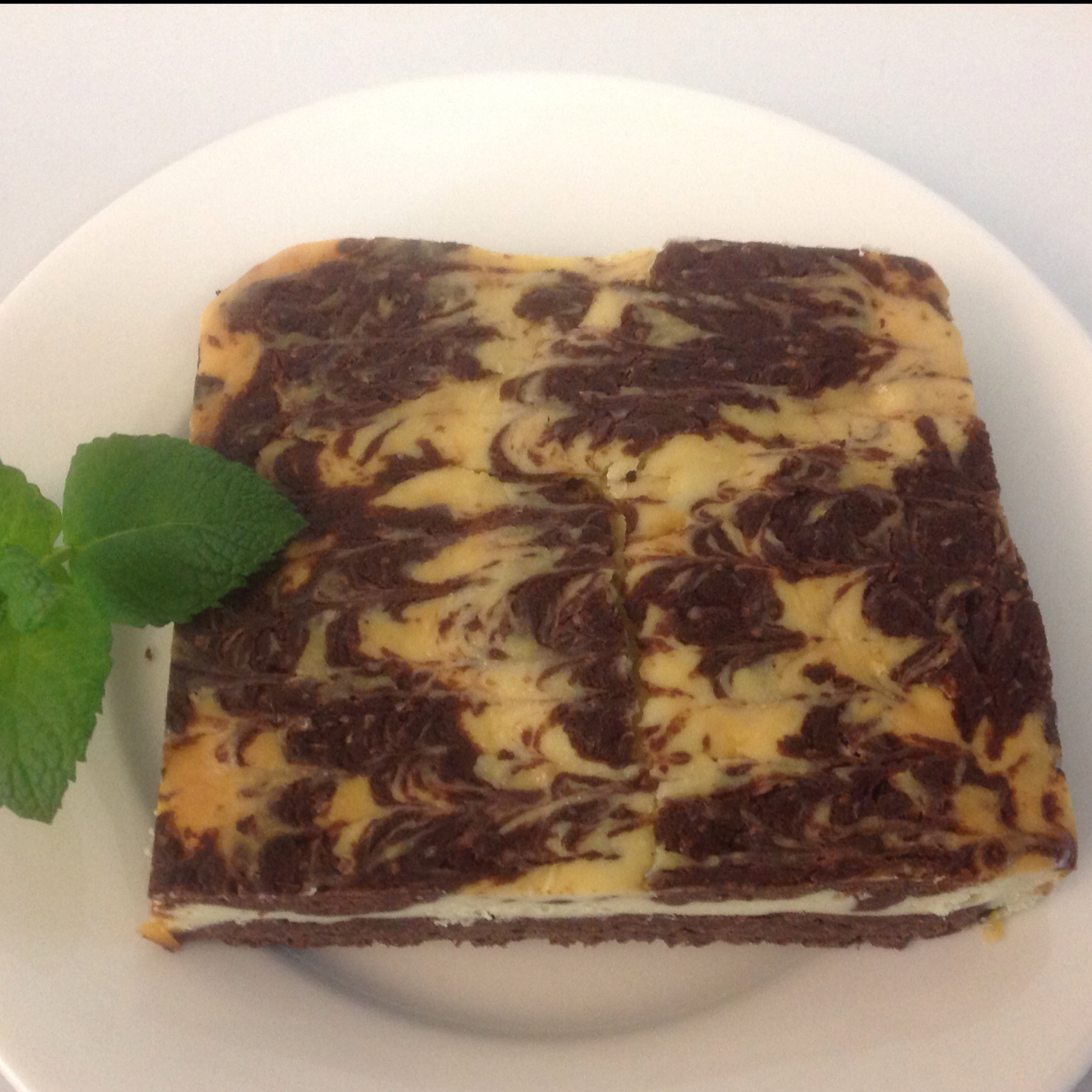 芝士布朗尼蛋糕 Cream Cheese Brownie