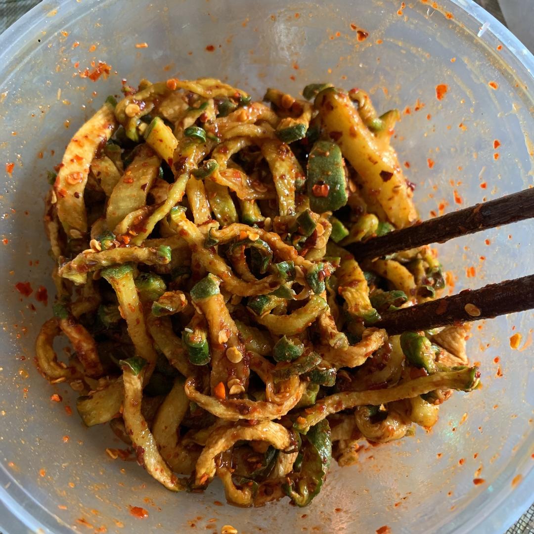 东北萝卜干咸菜？