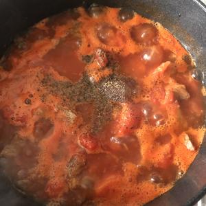 超级简单的番茄炖牛肉的做法 步骤8
