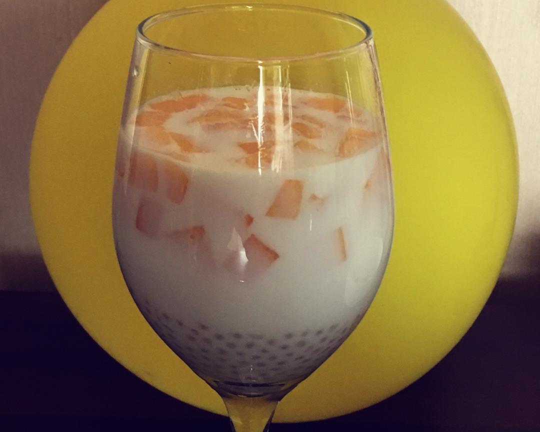 牛奶多芒西米捞