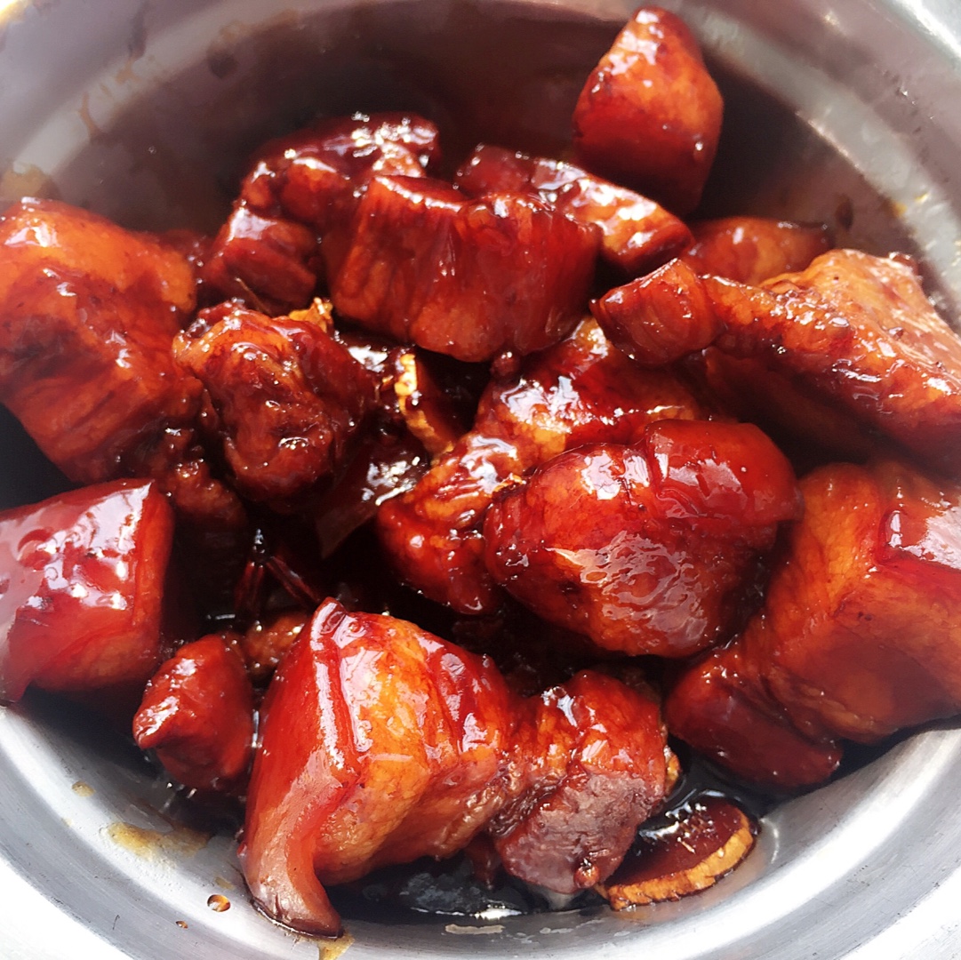 honey307做的不焯水不放油的家常红烧肉