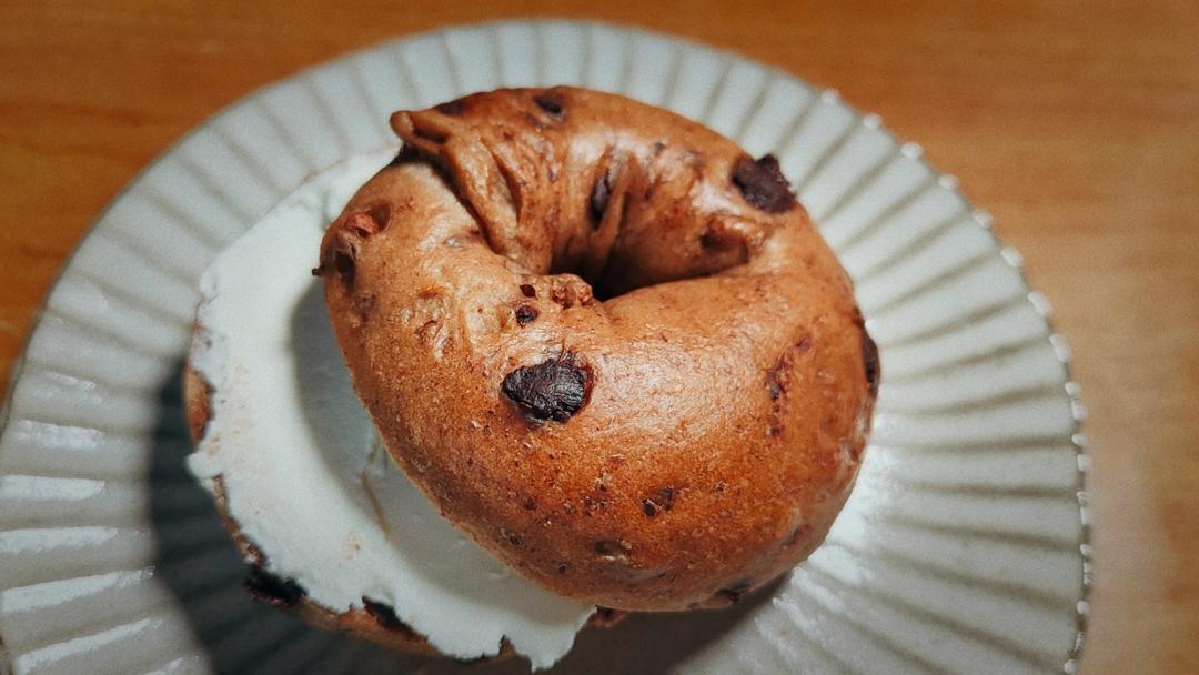 Relaxing bake｜13%全麦花椒黑巧贝果