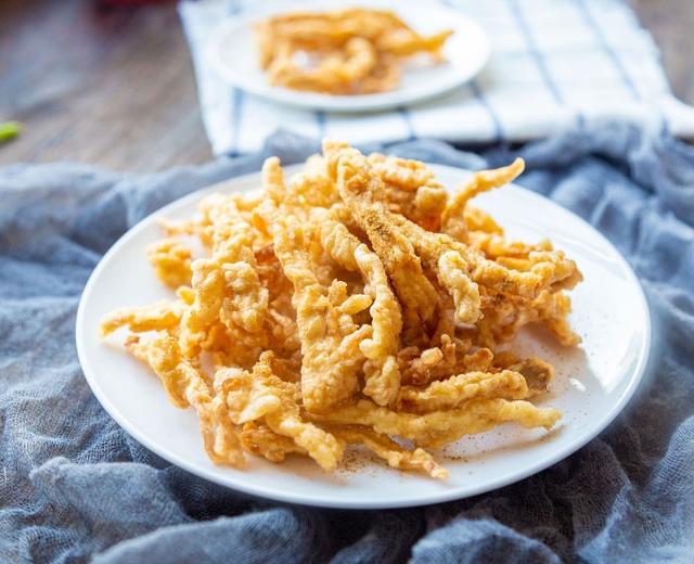 椒盐杏鲍菇的做法