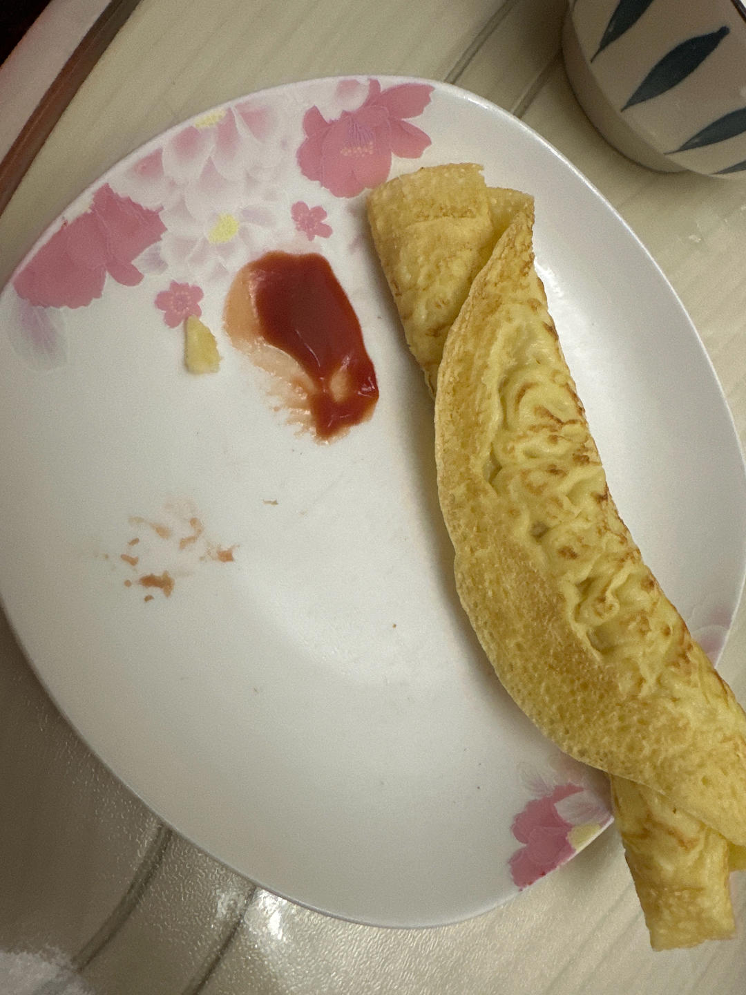 女儿从小吃到大的鸡蛋饼