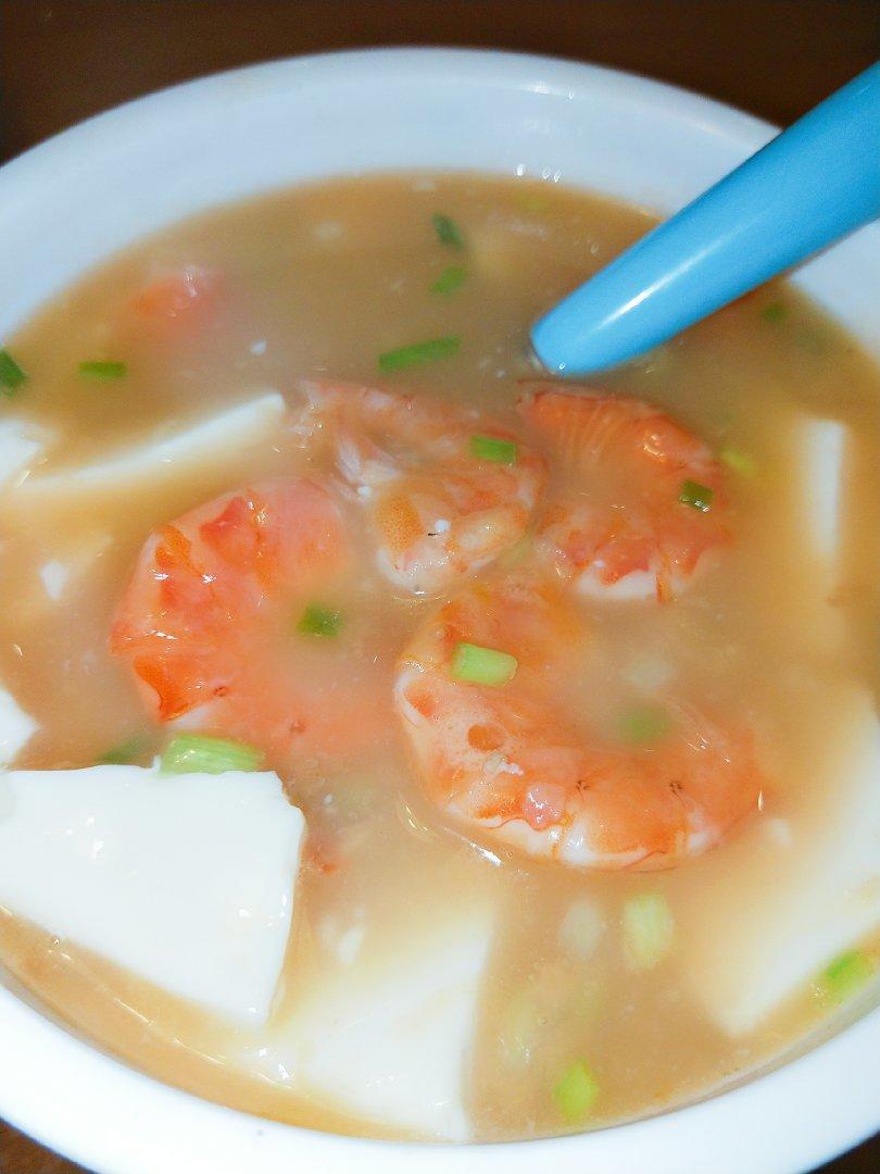 鲜虾炖豆腐
