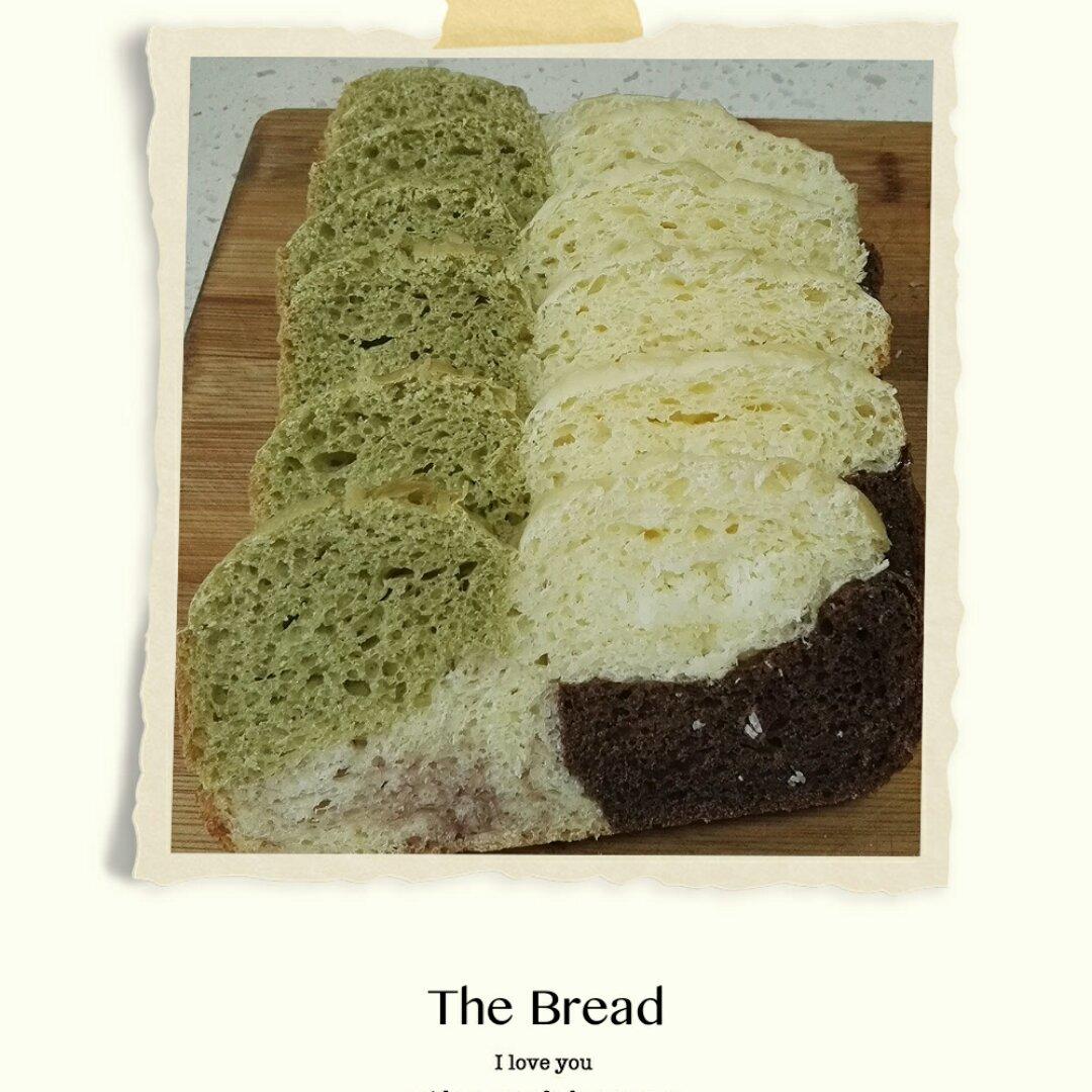 蔓越莓三色吐司