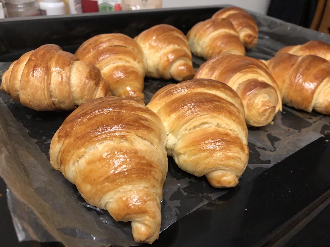 西利亚堡做的可颂(羊角面包)