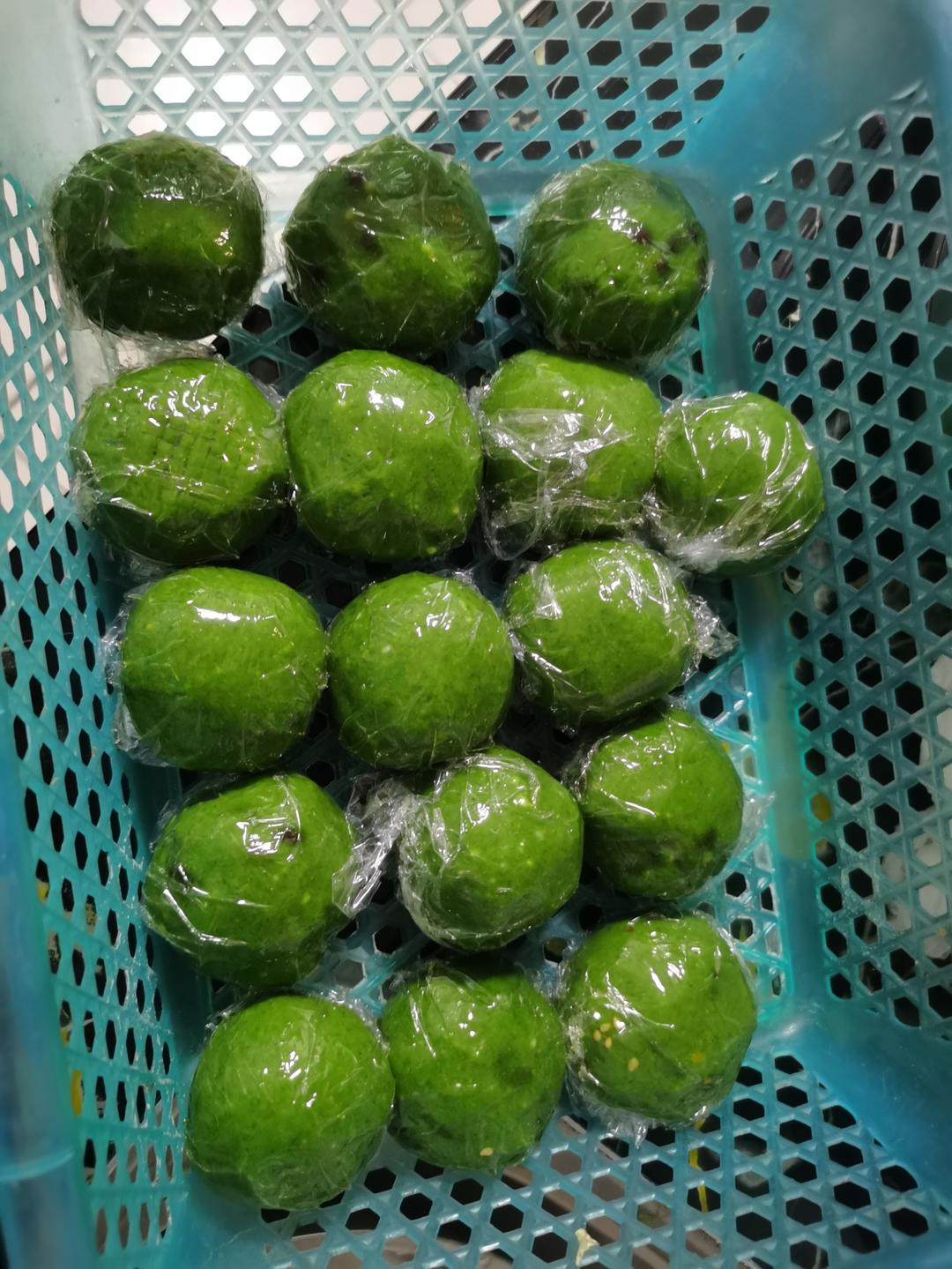 清明必吃的艾草青团