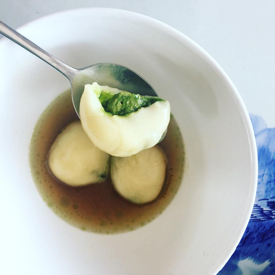 抹茶白巧克力汤圆（Matcha White Chocolate Tangyuan)