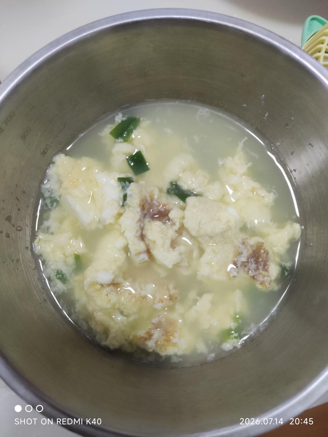 水煮鸡蛋羹