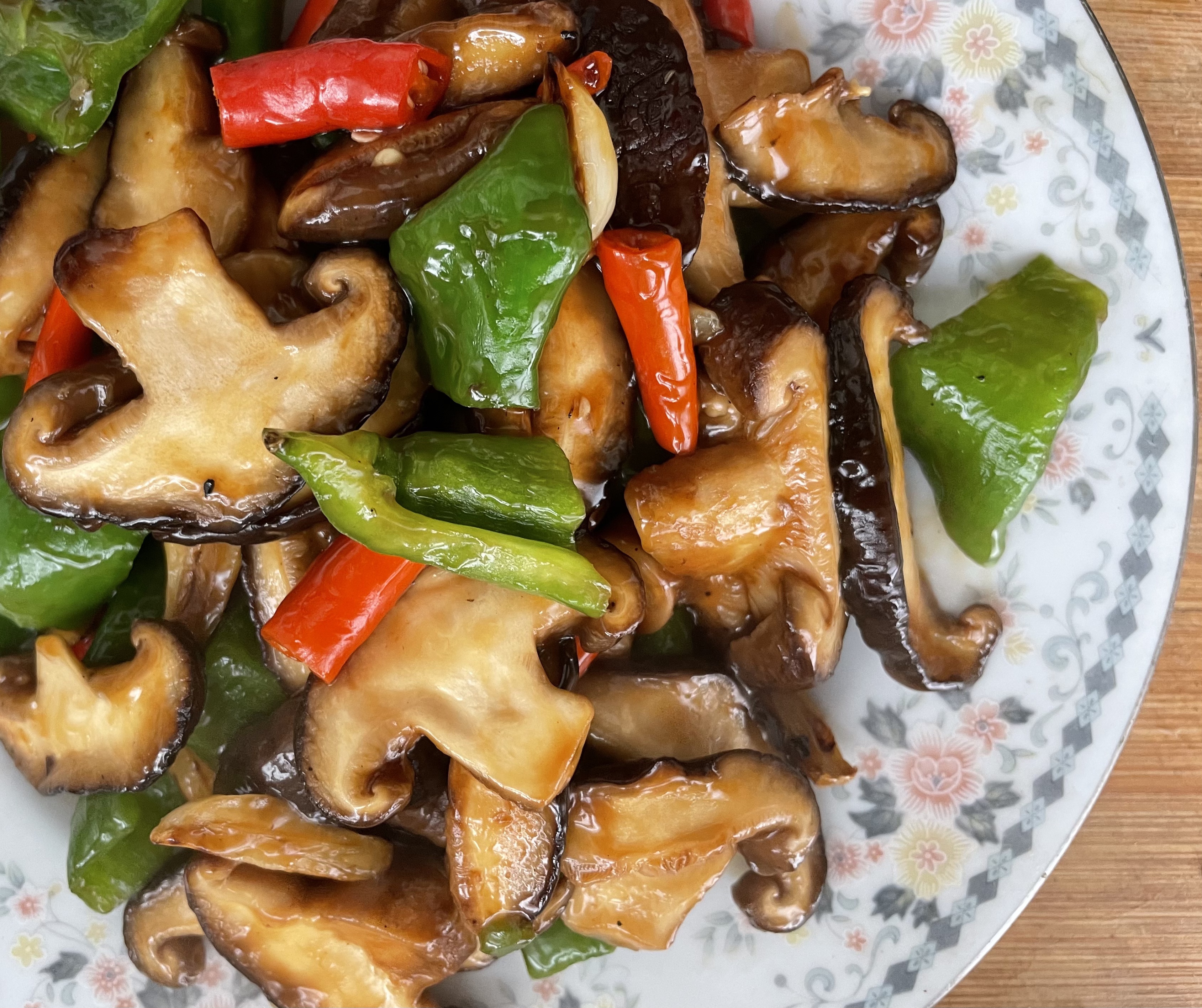中餐吃出小蛮腰～蚝油香菇的做法 步骤7