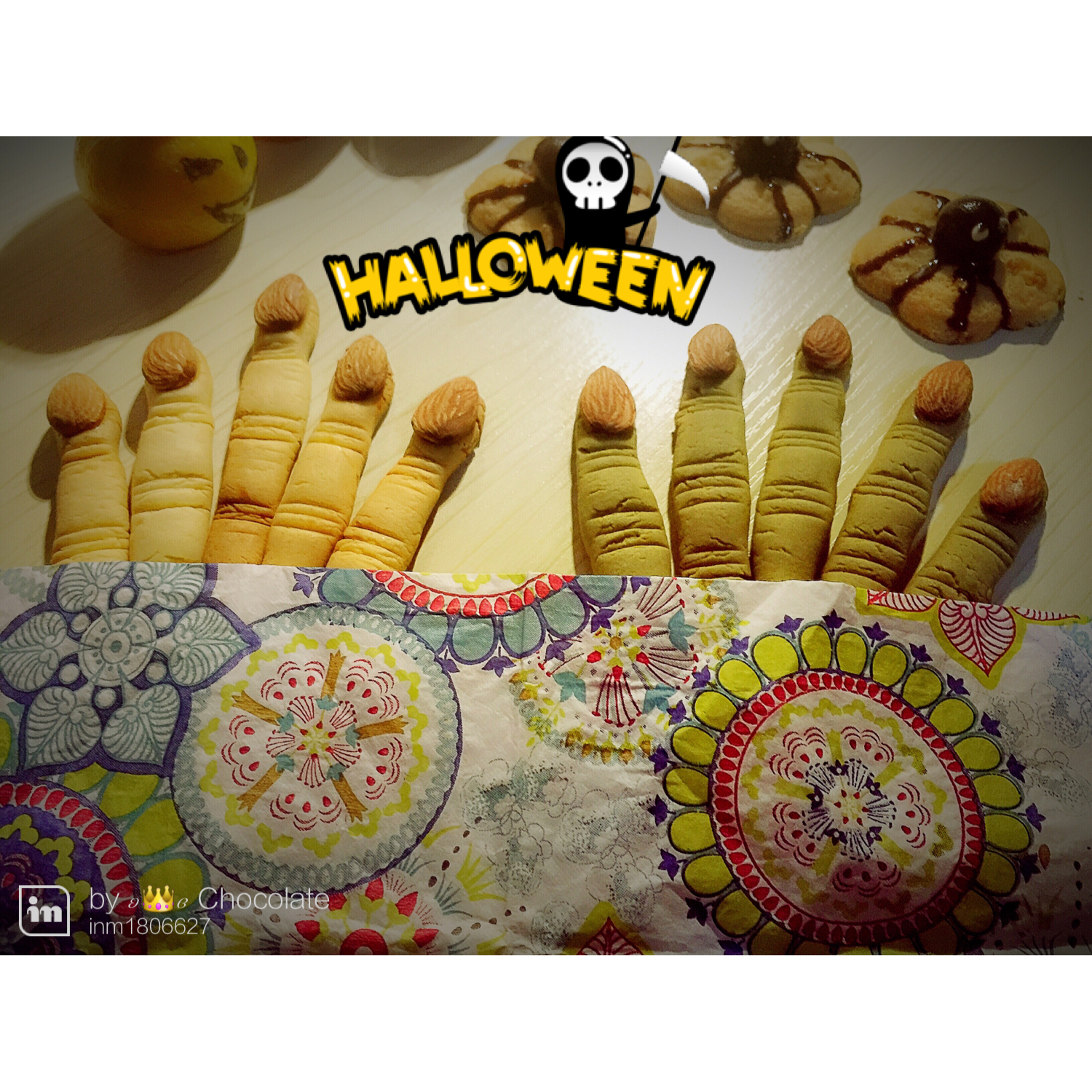 【万圣节】万圣节女巫手指饼干—美的T7-L382B智烤大师