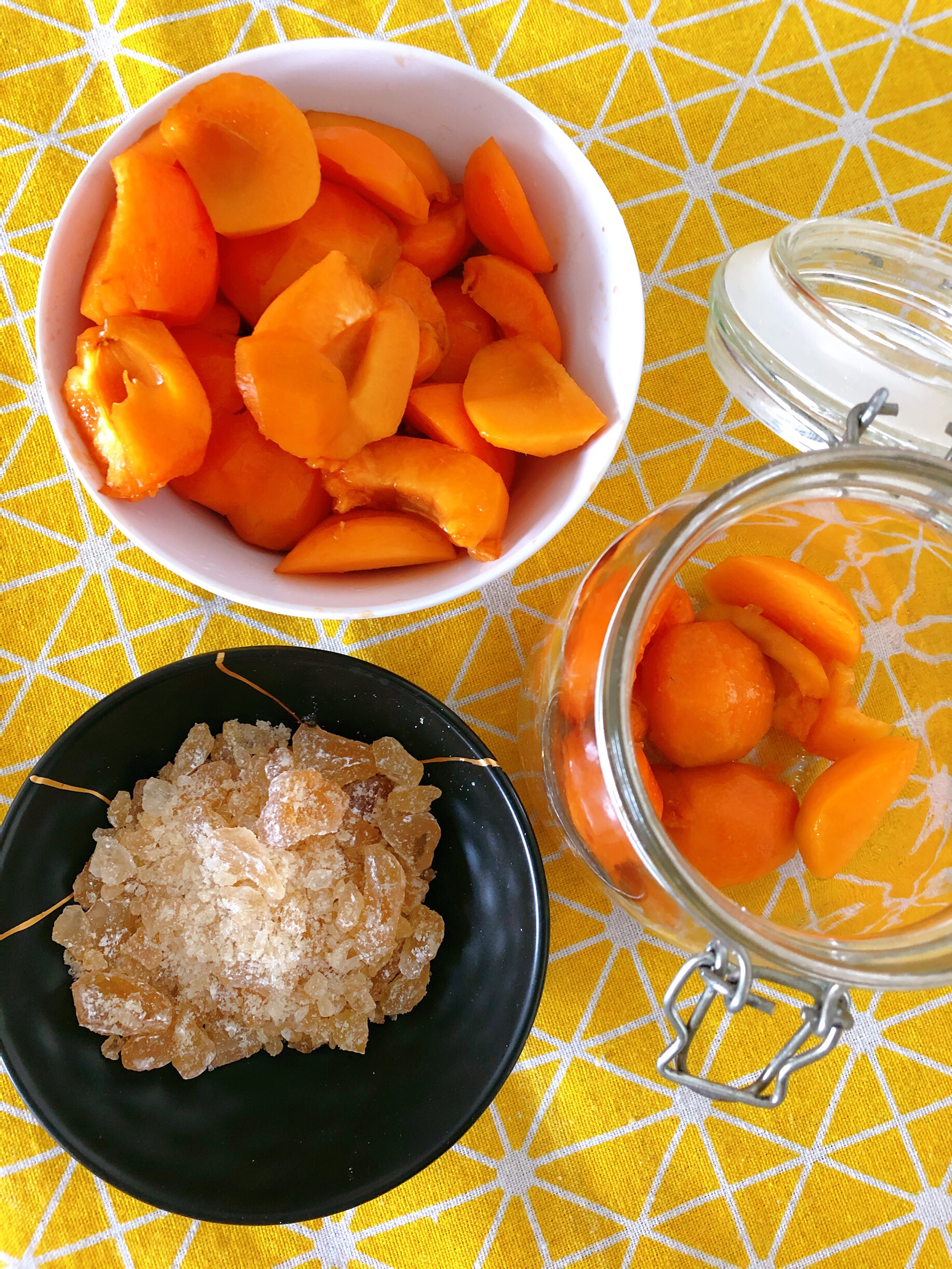 夏天-自制杏罐头的做法