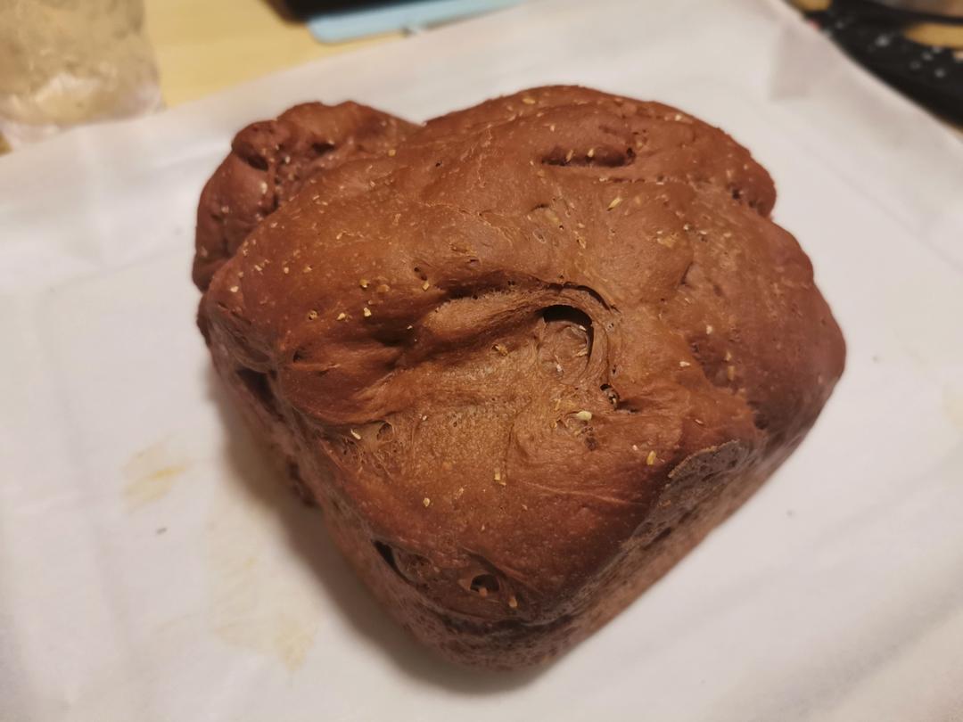 面包机做巧克力吐司