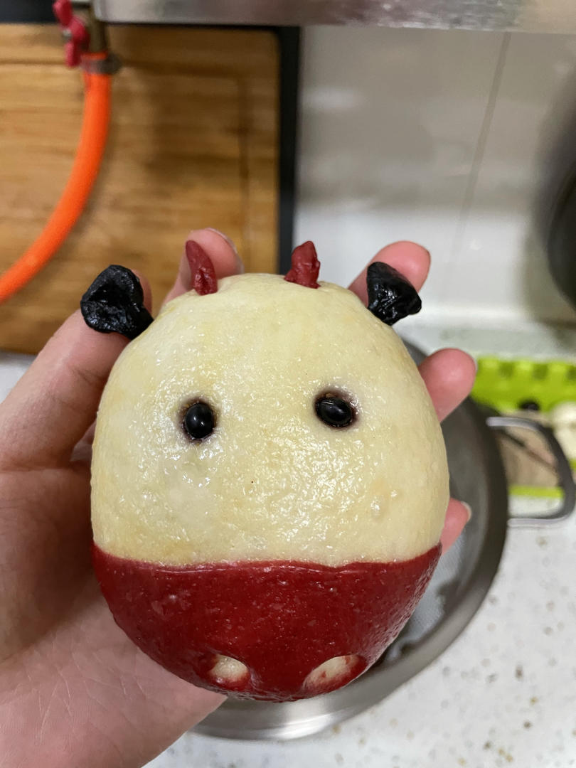 可爱馒头做法集（河马、皮卡丘、一只乳牛）