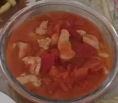 简单美味的西红柿炖鸡胸肉