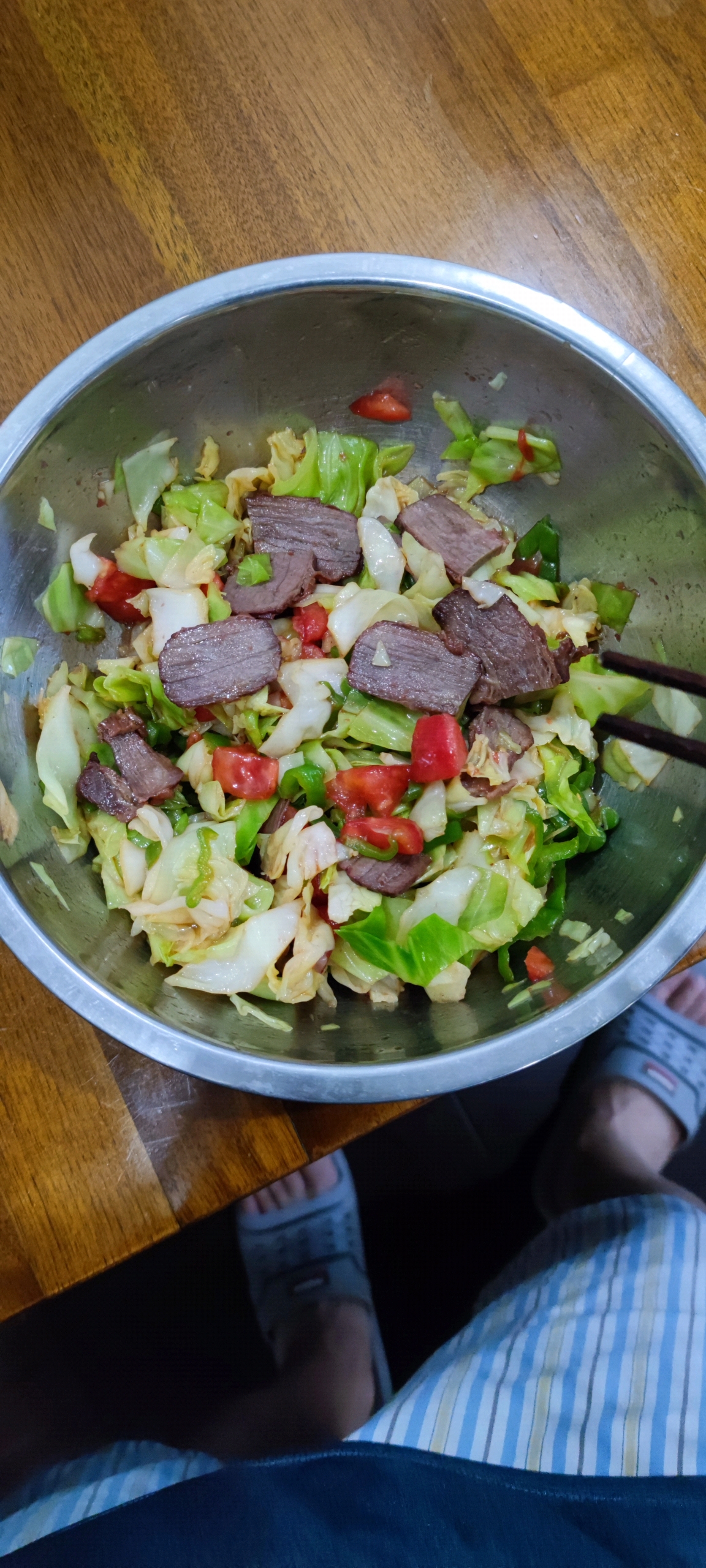 低卡减脂牛肉蔬菜沙拉