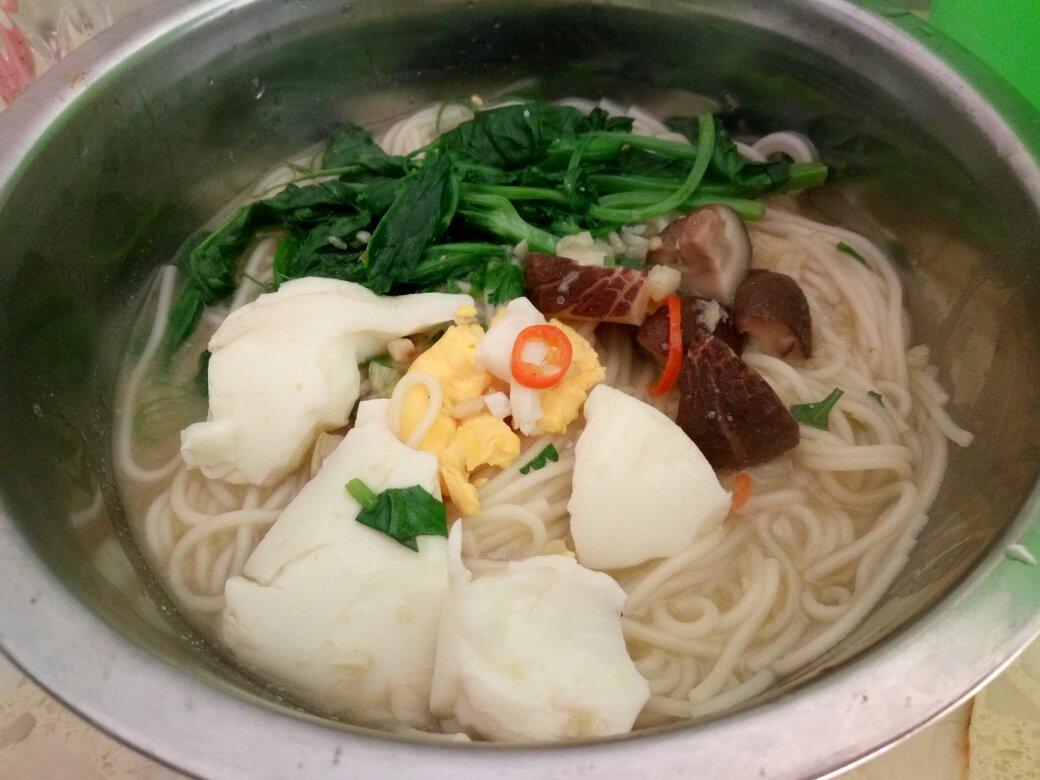青菜香菇面