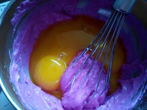 火龙果蛋糕卷（后蛋法）的做法 步骤5