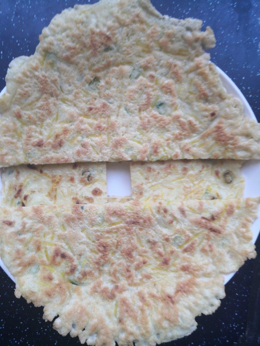 早餐美食：方瓜鸡蛋饼