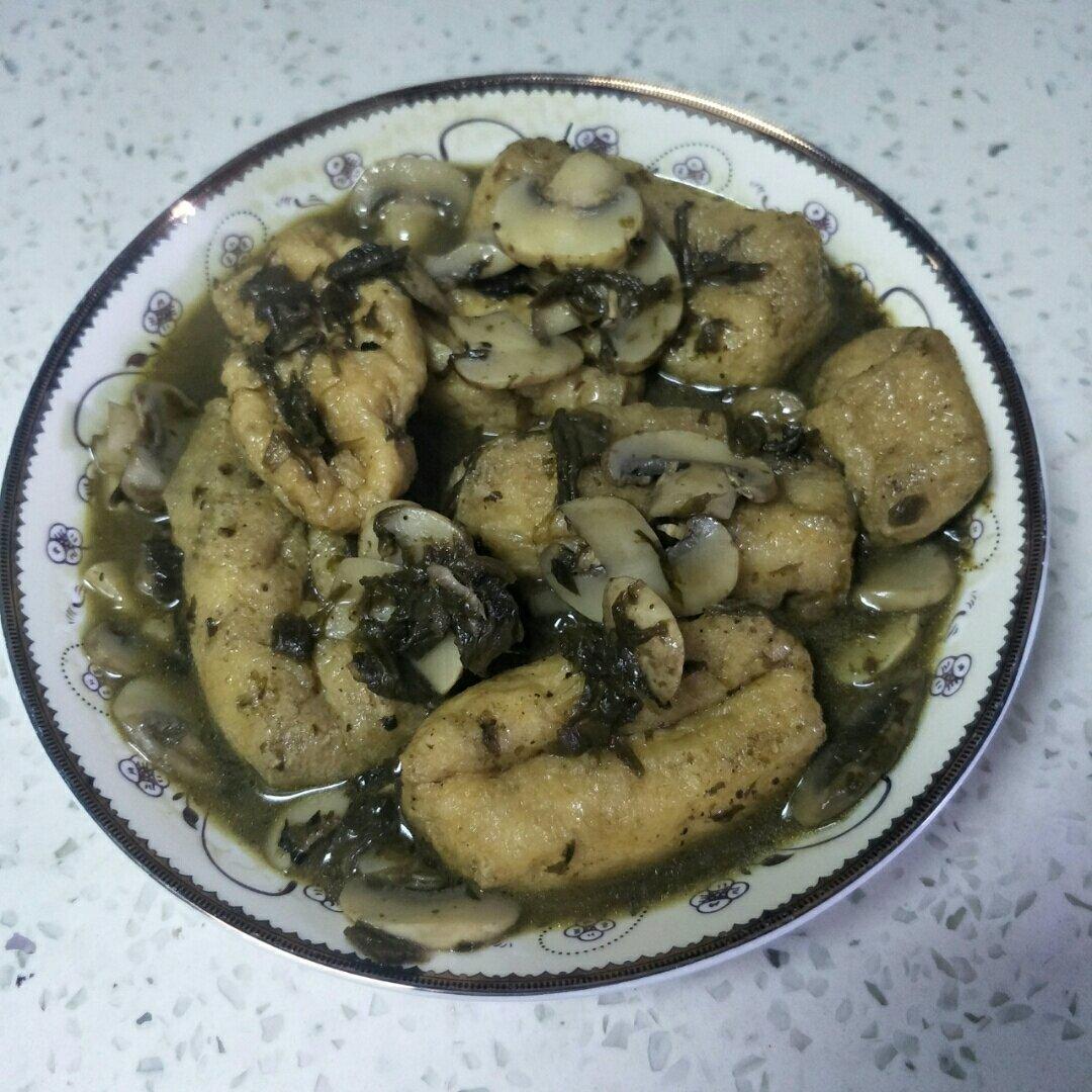 橄榄菜烧豆腐