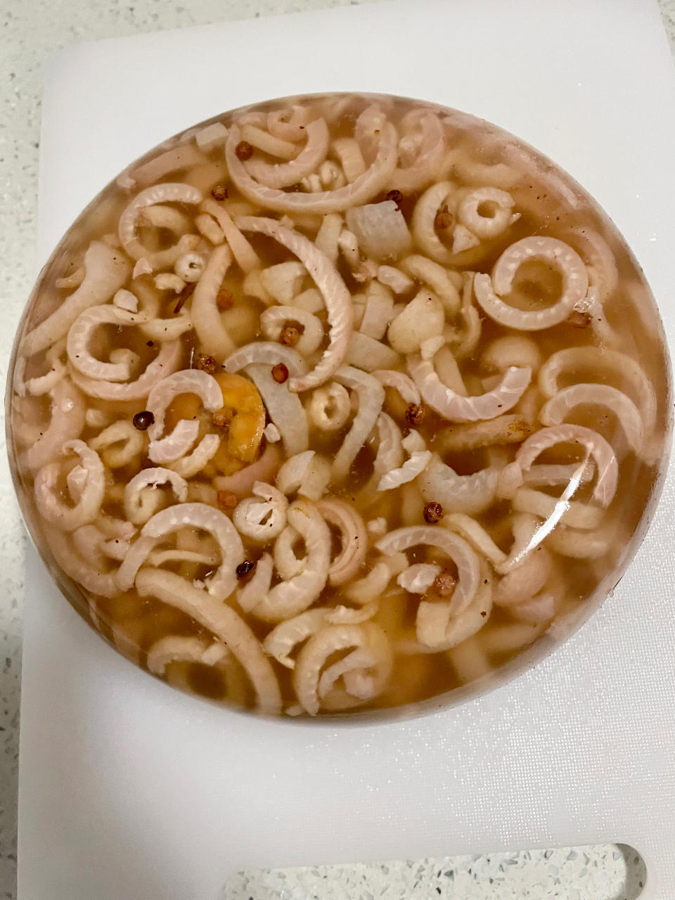 水晶肉皮冻