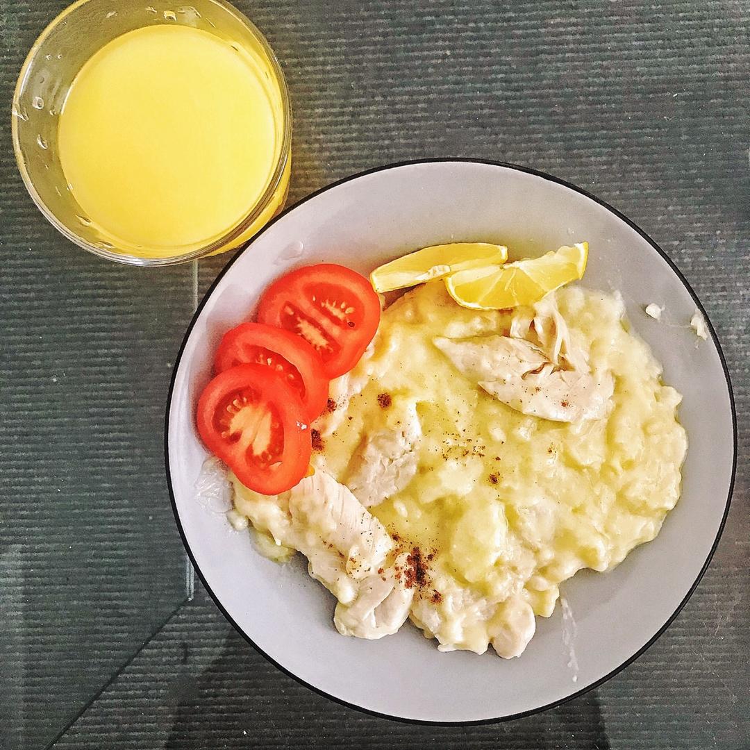 奶汁胡椒煎鸡胸