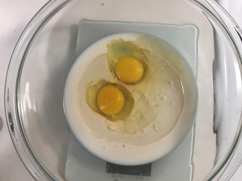 纯奶手撕吐司的做法 步骤1