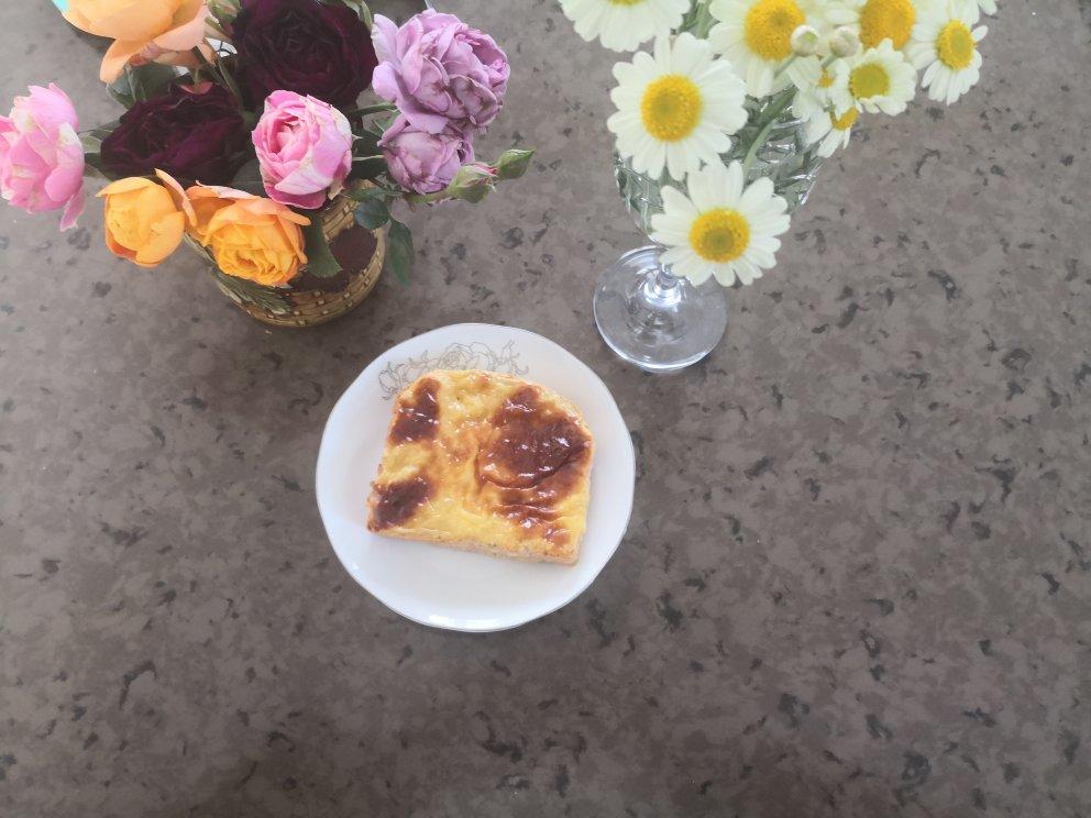 零失败快手岩烧乳酪(熔岩吐司)十分钟网红早餐，好吃哭