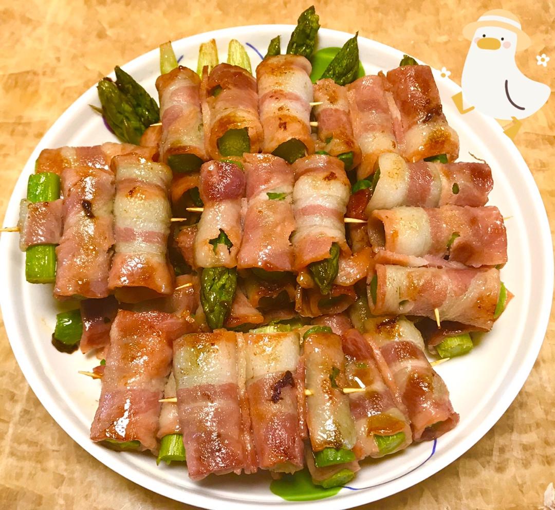 培根芦笋卷