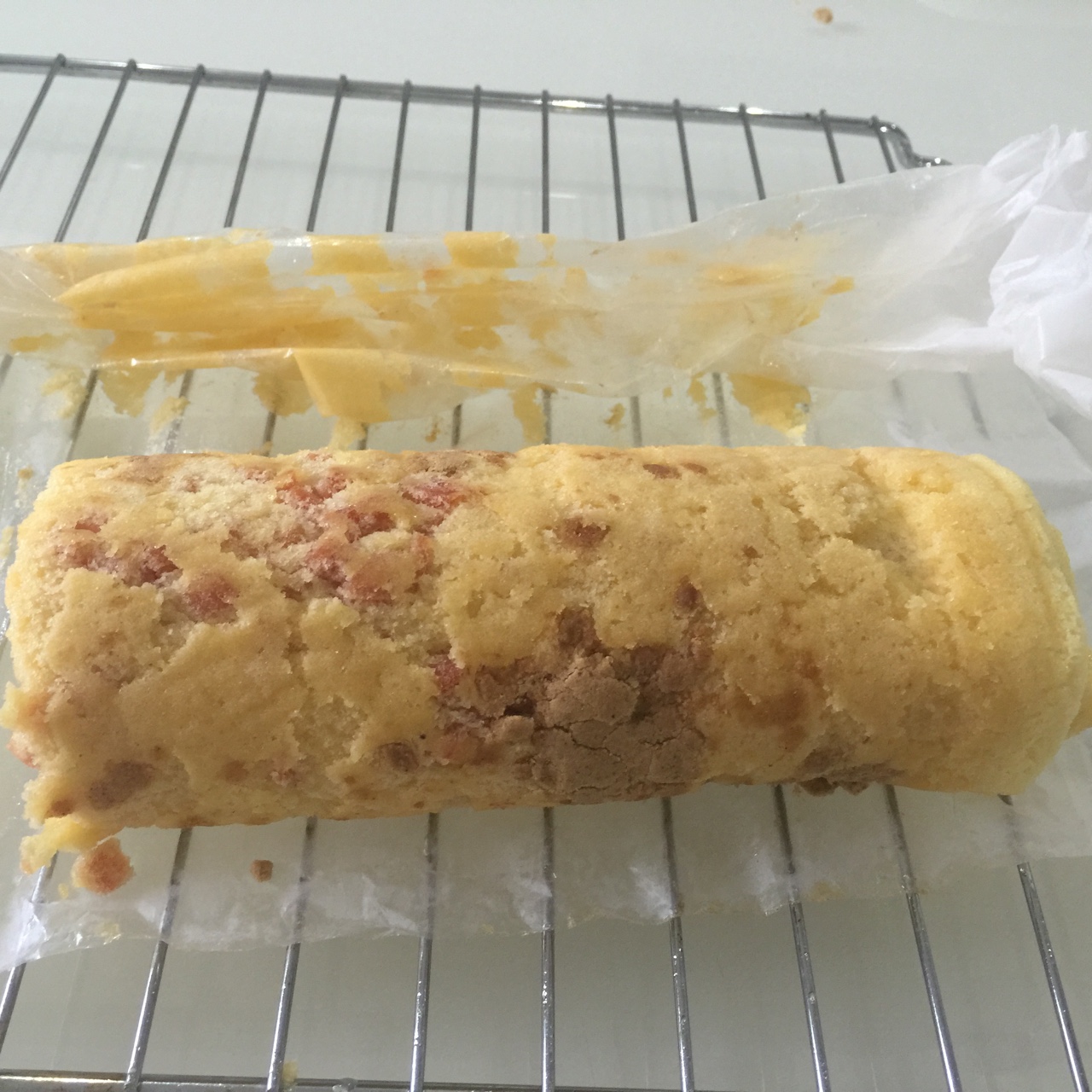 超赞的肉松火腿蛋糕卷