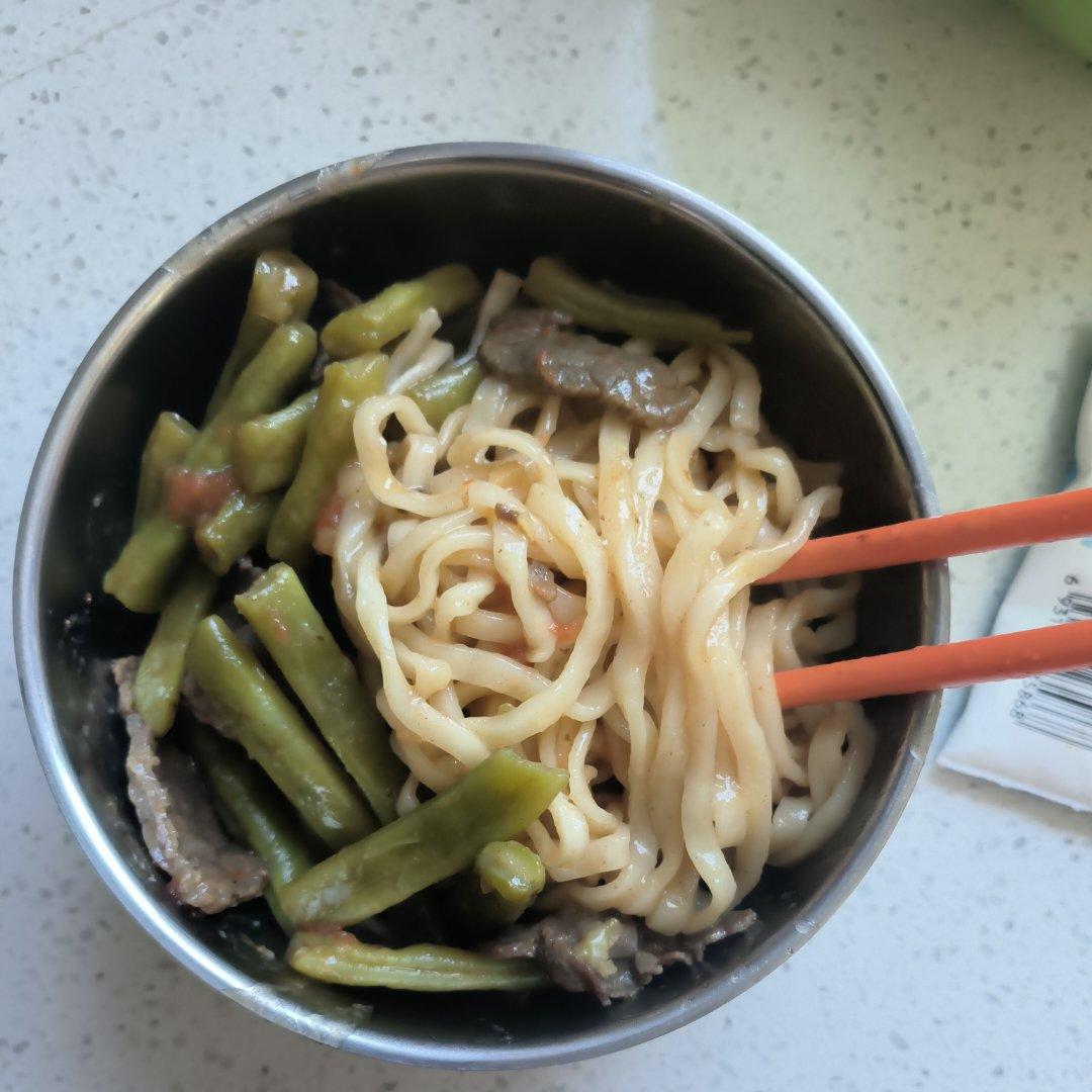 家庭版豆角焖面