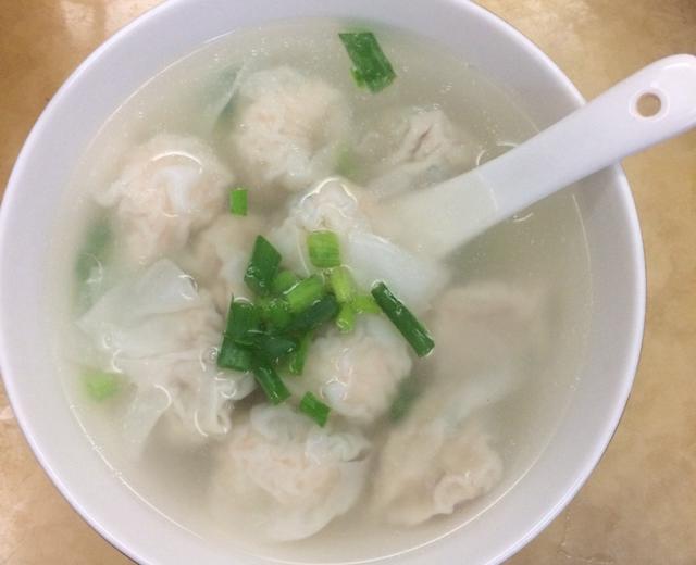 鲜虾猪肉馄炖的做法