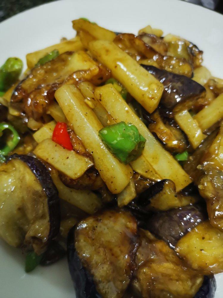 土豆烧茄子