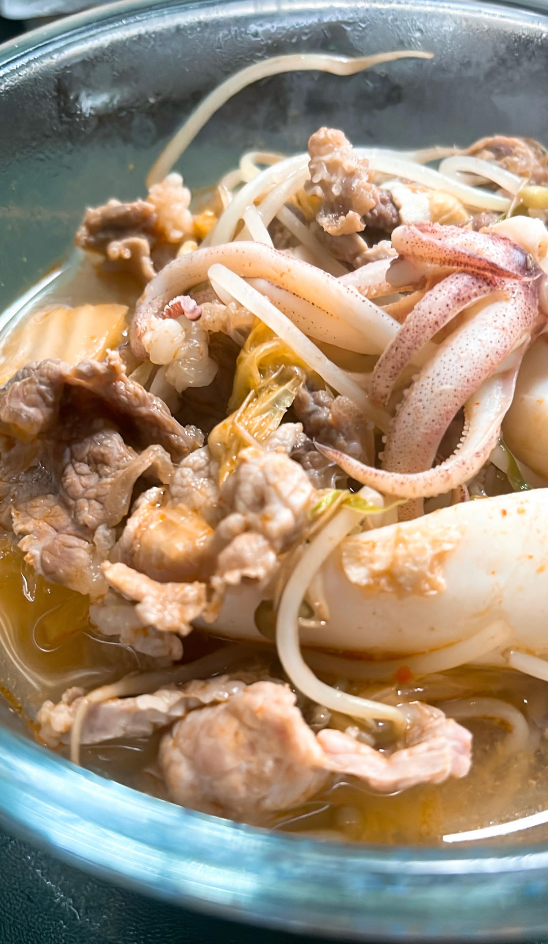 韩式肥牛泡菜豆腐锅