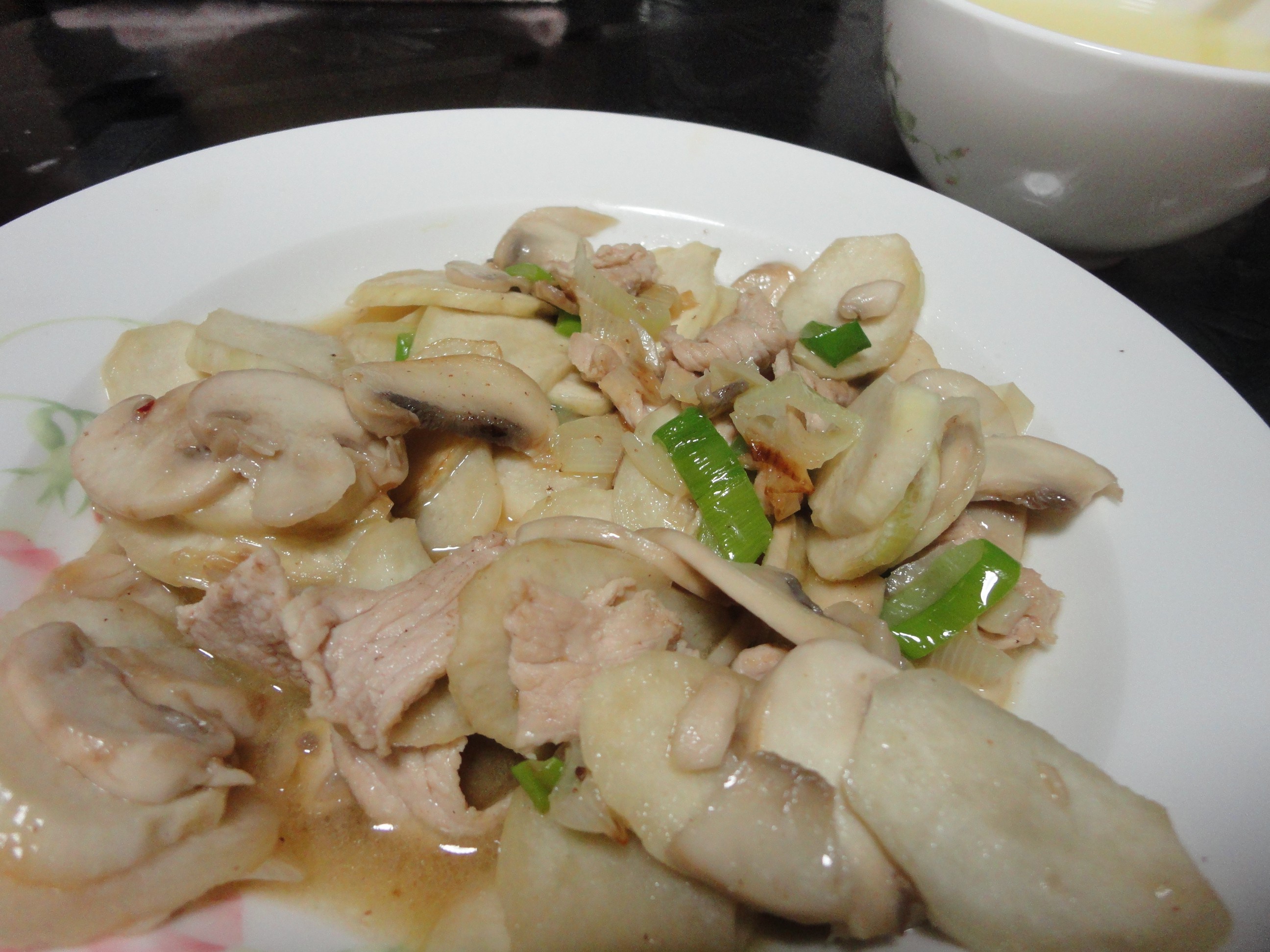 茭白炒肉