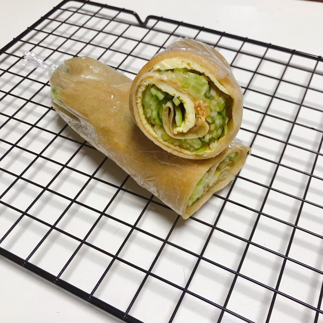 全麦营养卷饼