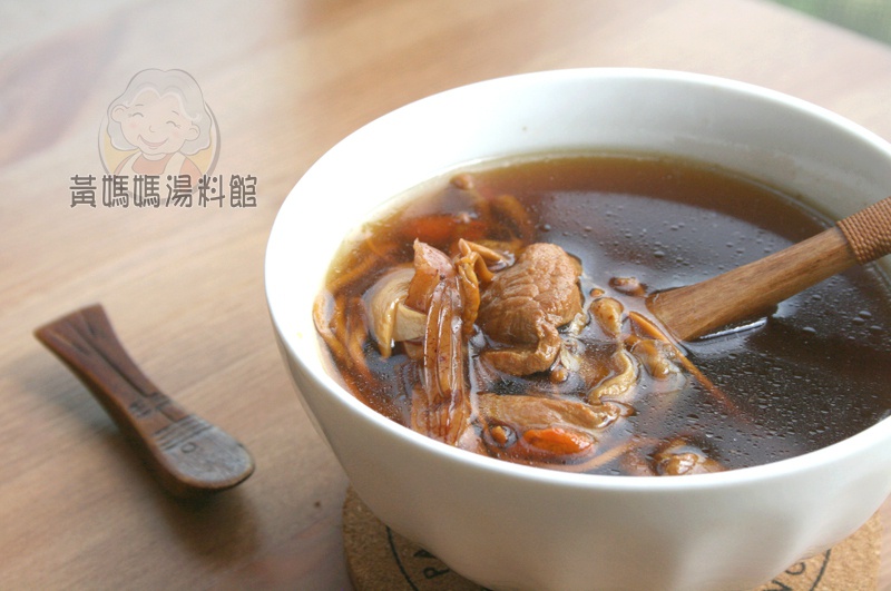 元贝花旗参花胶虫草花补元汤