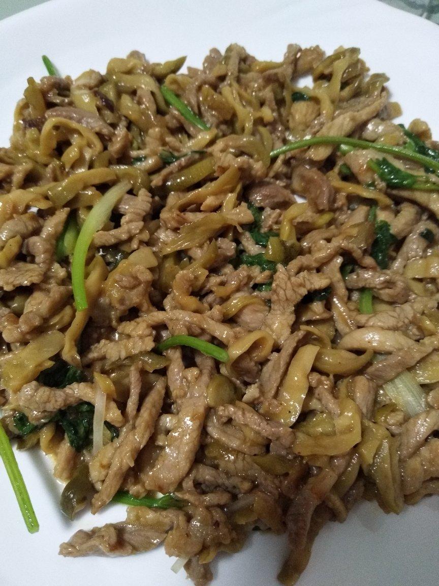 榨菜肉丝