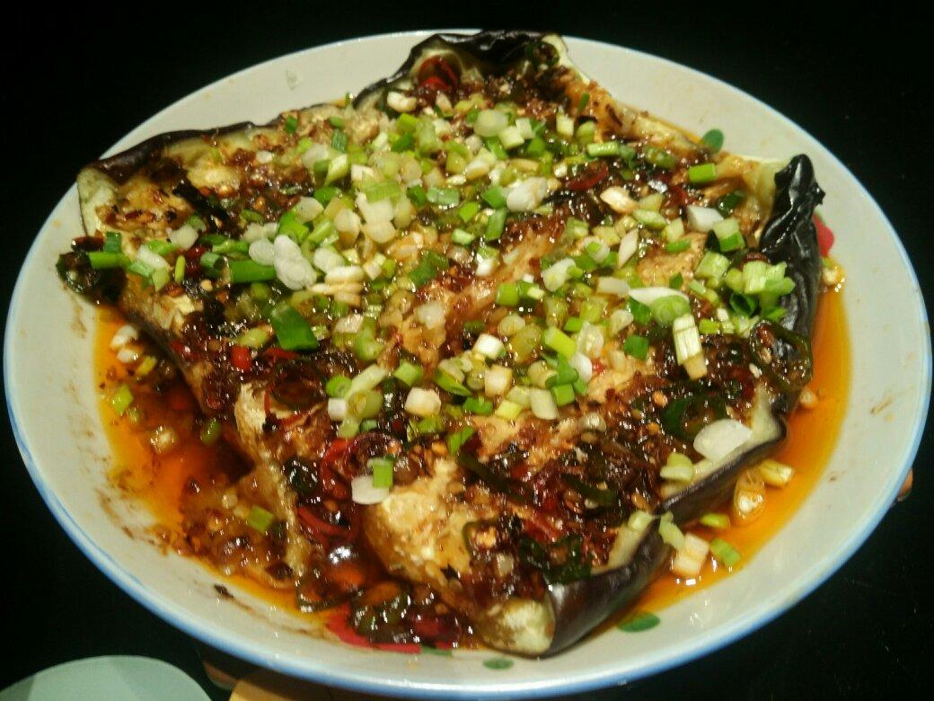 微波炉烤茄子