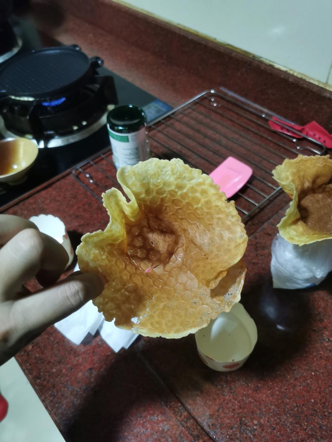 香脆可口的蛋卷卷